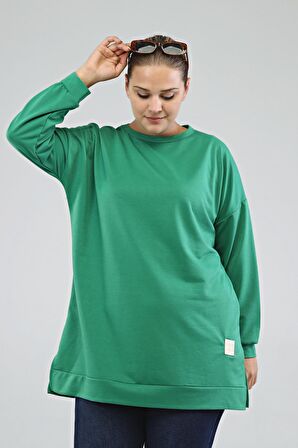 Kadın Oversize İki İplik Tesettür Tunik