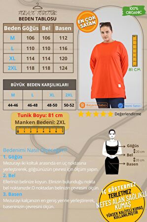 Kadın Oversize İki İplik Tesettür Tunik