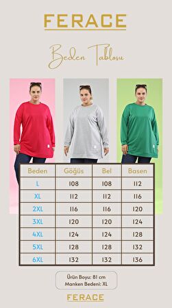 Kadın Oversize İki İplik Tesettür Tunik