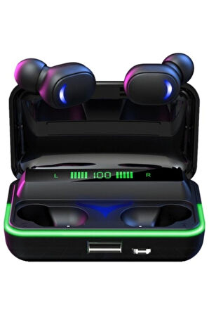 Torima Oyuncu Kulaklık RGB Işıklı – 5.1 Bluetooth + 1200 mAh Powerbank E10