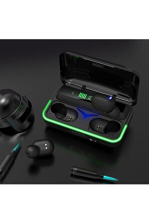 Torima Oyuncu Kulaklık RGB Işıklı – 5.1 Bluetooth + 1200 mAh Powerbank E10