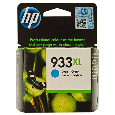 HP CN054A (933XL) Mavi Cyan Orjinal Kartuş OfficeJet 6100