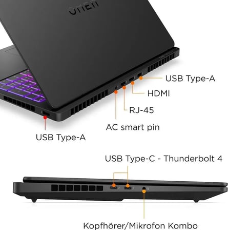 HP Omen Max16-AH0009NT B92QQE Ultra 9 275HX 64 GB 2 TB SSD RTX5080 16" WUXGA Gaming Laptop
