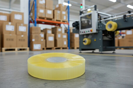 Büyük Rulo 45mm x 925m Makine Bandı Paketleme Bandı