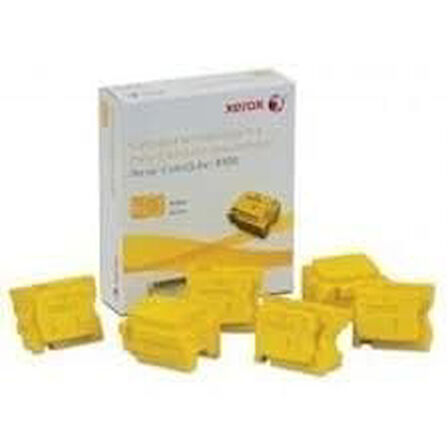 Xerox 108R00960 Sarı Yellow Orjinal Toner 6'lı Paket - ColorQube 8870