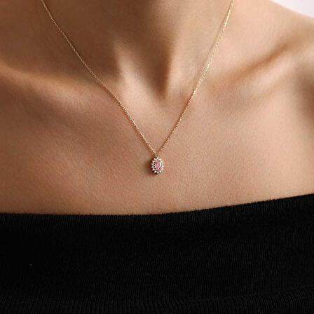 Pink Elisa Kolye