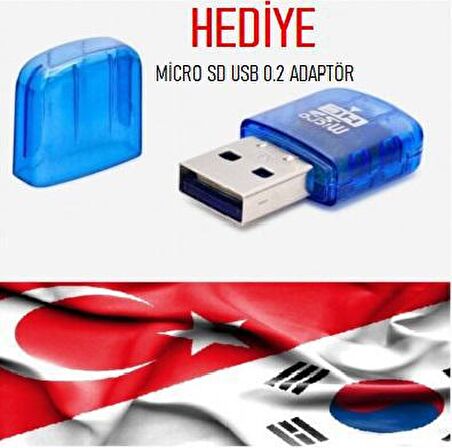 64GB GNET Micro SD HAFIZA KARTI & HEDİYE ELEKTRONİK ADAPTÖRÜ