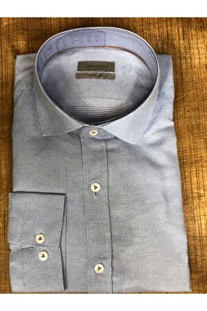 Slim Fit Pamuk Modern Kalıp Özel Üretim Gömlek