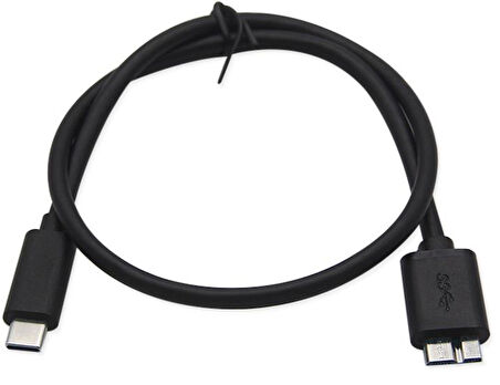 Type C to Usb 3.0 Taşınabilir Hardisk Kablosu 1 Metre