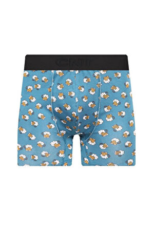 Erkek 6 Adet Pamuklu Likralı Özel Kutusunda Premium Kaliteli Boxer