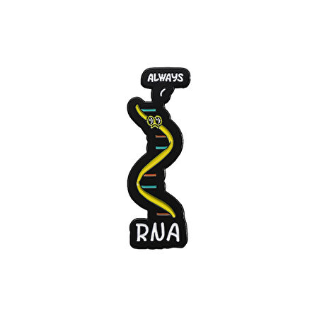 RNA Desenli Medikal Broş P0547