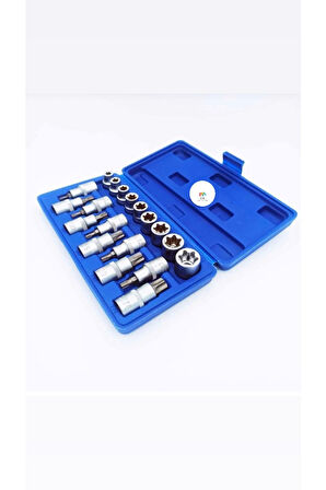 Torx Lokma Takımı 19 Parça 1/2 E Lokma& Torx Lokma Takımı Orjinal Ürün München Marka