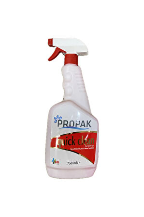 Propak QUICK CLEAN BANYO, METAL, GRANİT, DERZ VE MERMER TEMİZLEYİCİ 750 ML