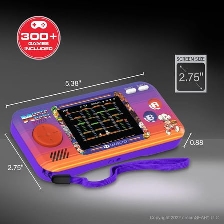 My Arcade Data East Hits Portable Retro Konsol 100 Oyun