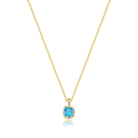 Balık Burcu Aquamarine Kolye