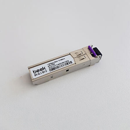 Beek BN-GLC-BX-D 20 Km 1.25Gbps 1490-nm TX/1310-nm Cisco Extreme SFP Modül