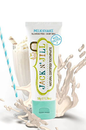 Jack N' Jill Doğal Diş Macunu 50 Gr Milkshake