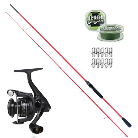 Okuma Revenger 3000 -  Ryuji Red Fox 270cm 5-55gr Spin Olta Seti