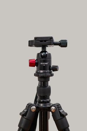M6 Profesyonel Alüminyum Alaşım 161cm Çantalı DSLR Tripod 12kg Taşıma Kapasiteli