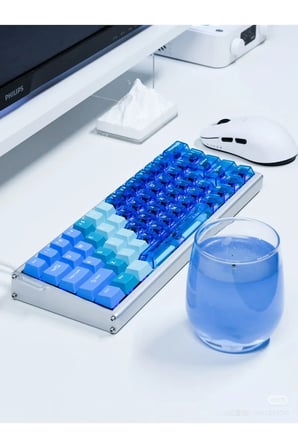 Alux60 Manyetik Switch Klavye- Full Alüminyum Gövde Ve Konumlama Plakası-0.125ms Ultra Düşük Gecikme