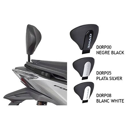 Shad Honda Forza 125/250/300 20-21 Sissy Bar H0FR11RV-D0RP05