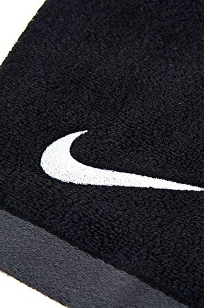 Nike Fundamental Towel Medium Unisex Siyah Spor Havlusu N.ET.17.010.MD