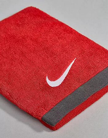 Nike Fundamental Towel Medium Sport Unisex Havlu Kırmızı N.ET.17.643.MD