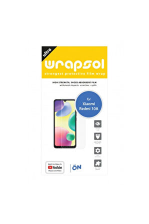 Xiaomi Redmi 10A Ekran Koruyucu Poliüretan Film
