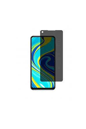 Xiaomi Redmi Note 9 Pro Max Mat Hayalet Ekran Koruyucu Yandan Bakınca Görünmeyen Ekran Privacy