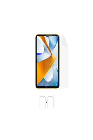 Xiaomi Poco C40 Ekran Koruyucu Kaplama Darbe Emici Poliüretan Film Amerika Üretimi