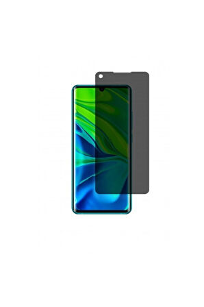 Xiaomi Mi Note 10 Pro Mat Hayalet Ekran Koruyucu Yandan Bakınca Görünmeyen Privacy Ekran Koruyucu