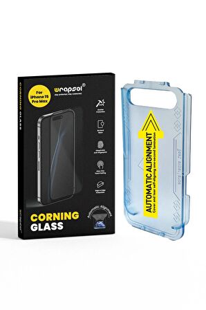 iPhone 15 Pro Max Kırılmaz Cam Corning Glass