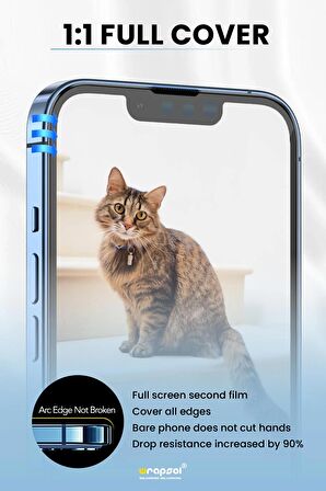 iPhone 15 Pro Max Kırılmaz Cam Corning Glass