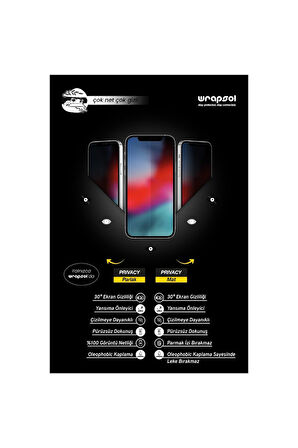 Xiaomi 14 Ultra Mat Hayalet Ekran Koruyucu Privacy Yandan Görünmeyen Film