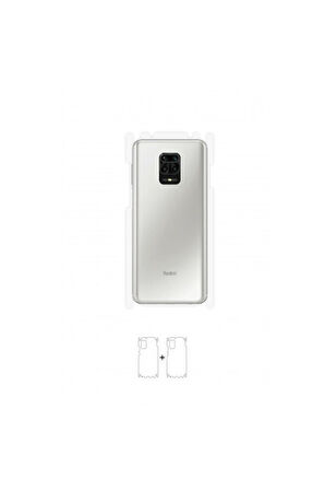 Xiaomi Redmi Note 9s Arka Yan Koruyucu Darbe Emici Poliüretan Film Amerika Üretimi