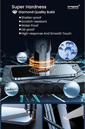 iPhone 14 Pro Max Kırılmaz Cam Corning Glass