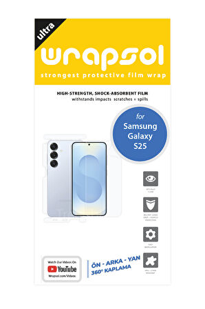 SAMSUNG GALAXY S25 EKRAN KORUYUCU POLİÜRETAN FİLM