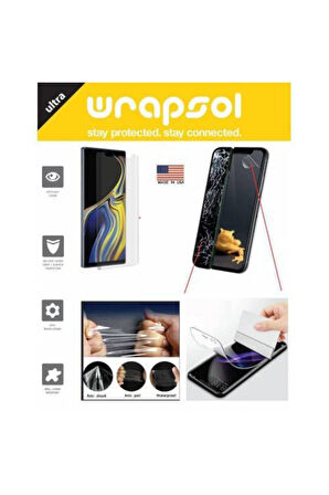 Xiaomi Mi 10t Pro Ekran Koruyucu Kaplama Darbe Emici Poliüretan Film Amerika Üretimi