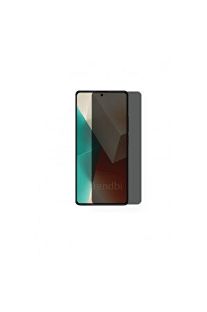 Xiaomi Redmi Note 13 5G Parlak Hayalet Gizli Ekran Koruyucu Privacy Film