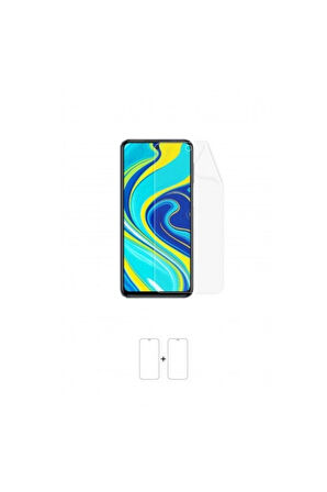 Xiaomi Redmi Note 9 Pro Max Ekran Koruyucu Kaplama Darbe Emici Poliüretan Film Amerika Üretimi