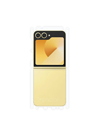 SAMSUNG GALAXY Z FLIP 6 ARKA YAN KORUYUCU POLİÜRETAN FİLM EKRAN KORUYUCU
