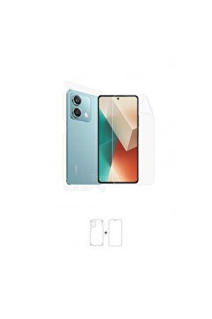 Xiaomi Redmi Note 13 5G Ön, Arka ve Yan 360 Derece Tam Kaplama Poliüretan Film