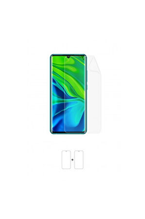 Xiaomi Mi Note 10 Pro Ekran Koruyucu Kaplama Darbe Emici Poliüretan Film Amerika Üretimi