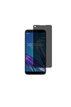 Asus Zenfone Max Pro Mat Kırılmaz Hayalet Ekran Yandan Bakınca Görünmeyen Privacy Ekran Koruyucu