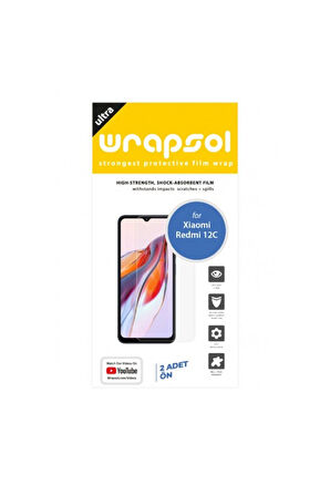Xiaomi Redmi 12C Ekran Koruyucu Poliüretan Film