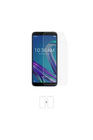 Asus Zenfone Max Pro Ekran Koruyucu Kaplama Darbe Emici Poliüretan Film Amerika Üretimi