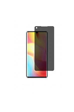 Xiaomi Mi Note 10 Lite Mat Hayalet Ekran Koruyucu Yandan Bakınca Görünmeyen Privacy Ekran Koruyucu