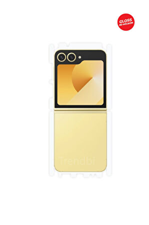SAMSUNG GALAXY Z FLIP 6 TPU ARKA YAN KORUYUCU FİLM EKRAN KORUYUCU