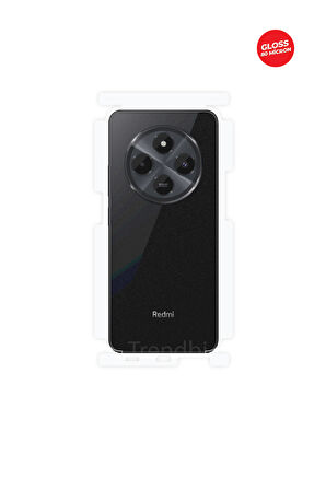 Xiaomi Redmi 14C Parlak Arka ve Yan Koruyucu TPU Film