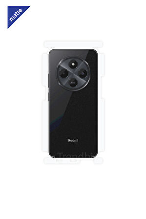 Xioami Redmi Note 14 Mat Arka ve Yan Koruyucu Kaplama Poliüretan Film